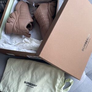 Burberry Classic Quilted Leather Sneakers